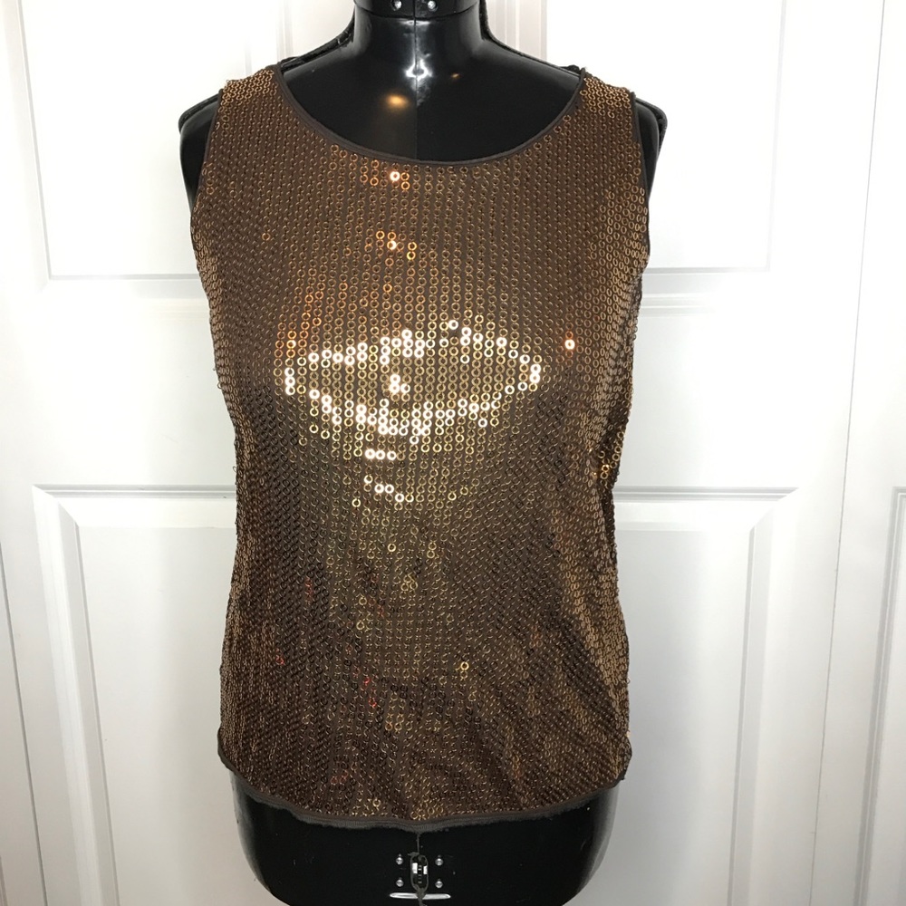Tory Burch Sequin Tank Top
